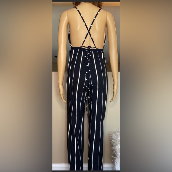 Faithful The Brand - vintage stripped navy jumpsuit - Picture 6 of 8